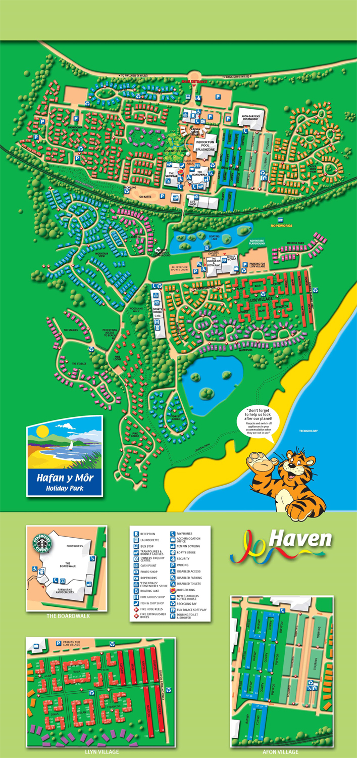 Pwllheli Map from 2008 (larger view)