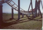 The Boomerang Coaster in action