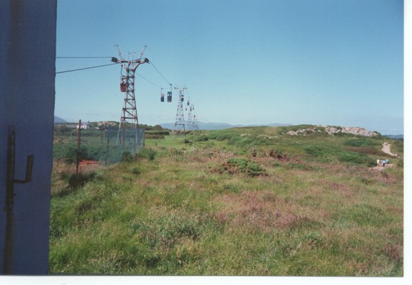 View from the beach station