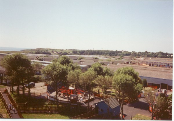 View of the funfair