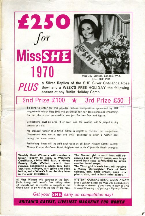 Miss She 1970
