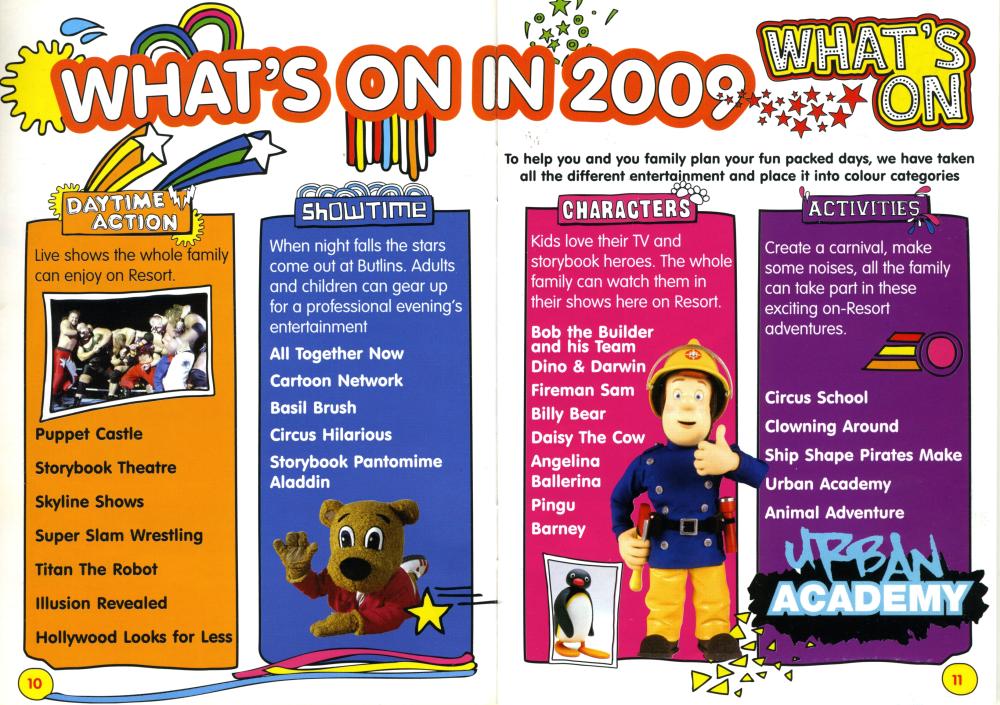 Pages 10 & 11 - What's On in 2009