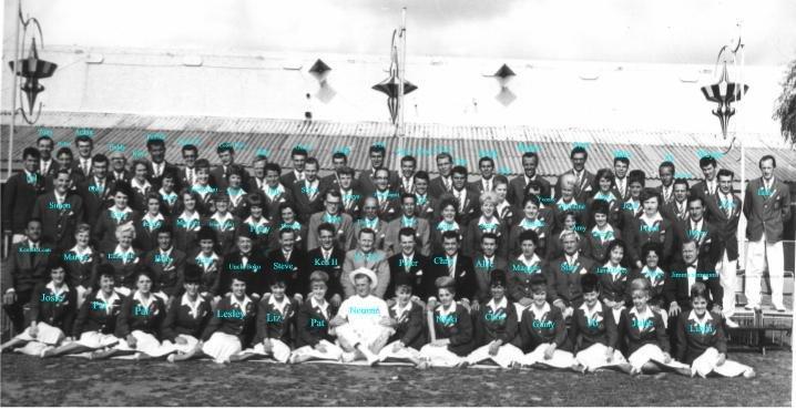 Skegness 1963 Redcoat team