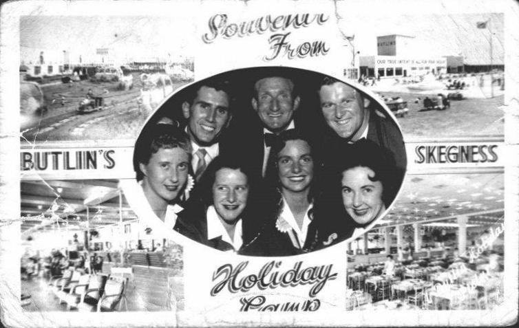 Souvenir Postcard 1954/5